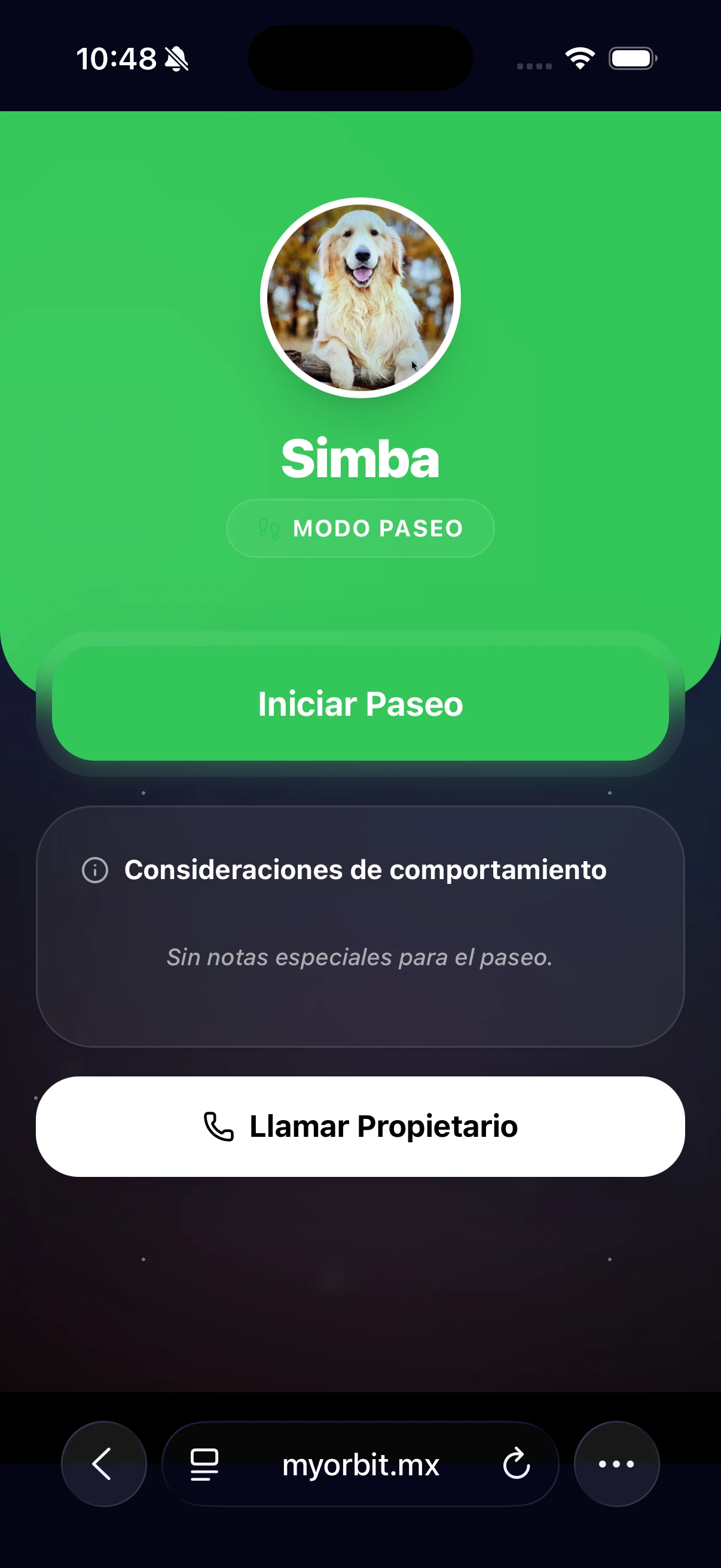 Modo Paseo