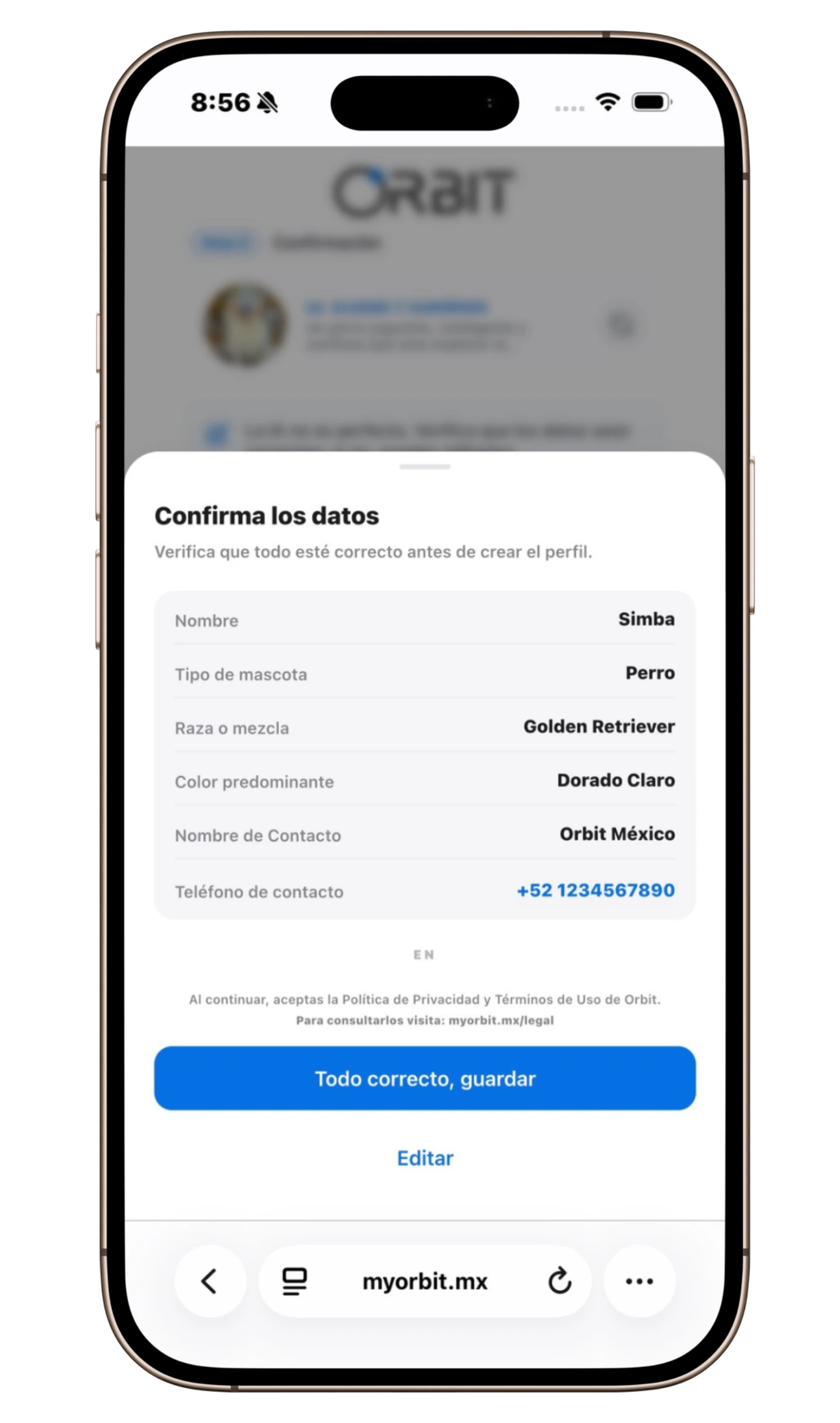 Paso 6 de activación